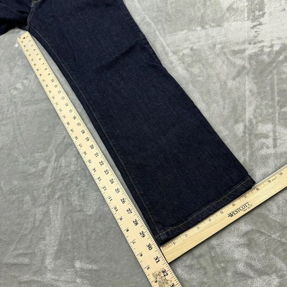 Field & Stream Jeans Mens 34x30 Blue Duracomfort Slim Fit Denim Workwear Pockets